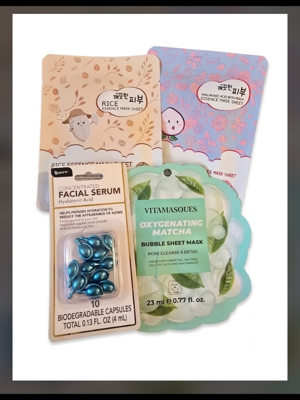 Face Masks And Facial Serum-NEW!